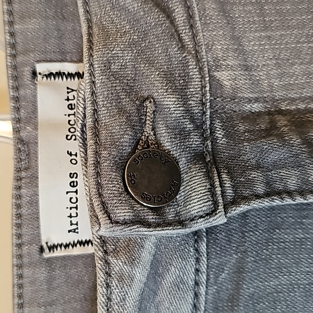 Articles of Society Women's Jeans Size 31 Gray - Picture 3 of 13